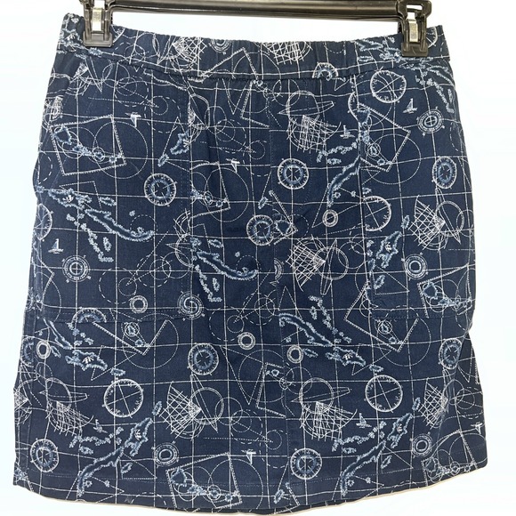 Lands' End Other - Lands End Scort Women's 8 Blue Nautical Mid Rise
